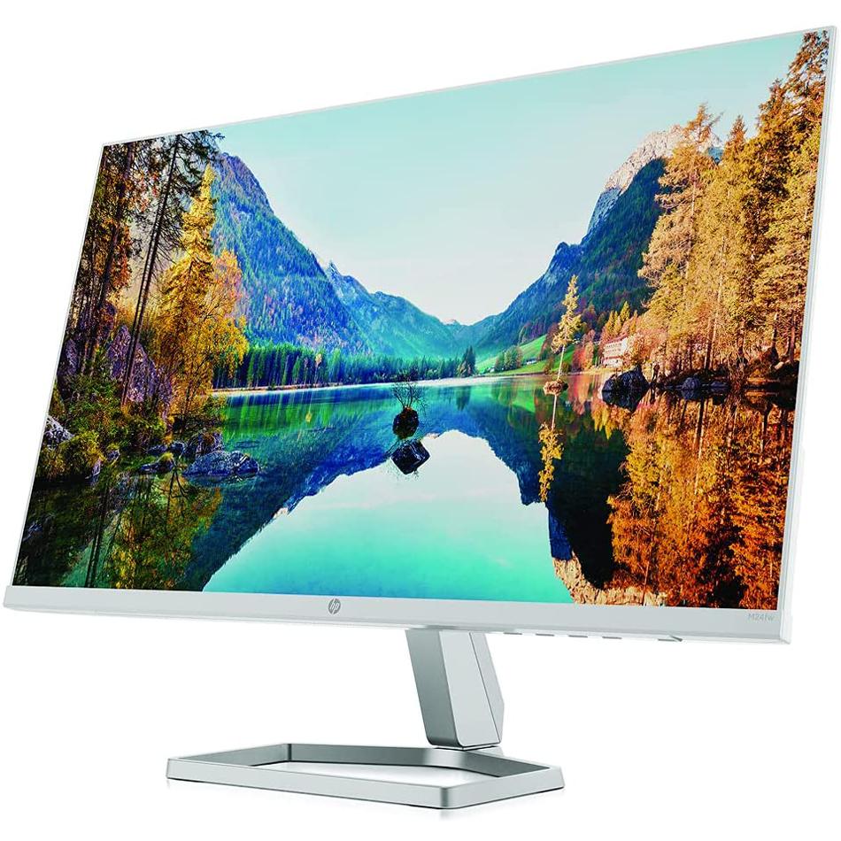 HP M24fw 24" FHD PC Monitor with AMD FreeSync, White - Image 2