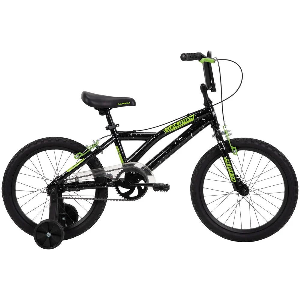 Huffy 21900 16" Mod X Kids' Bike, Black/Green w/ 2 Year Extended Warranty - Image 8