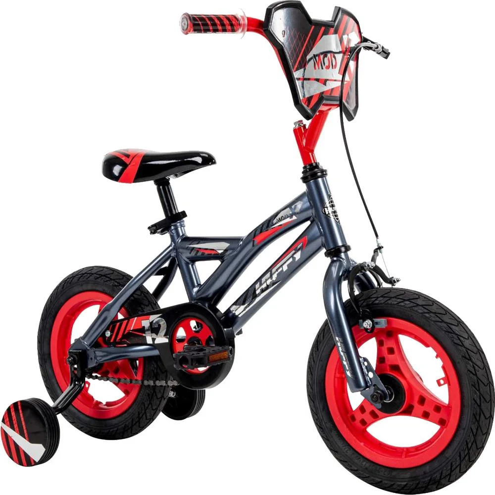 Huffy 22900 Mod X Kids 12-inch Bike - Grey w/ 2 Year Extended Warranty - Image 3