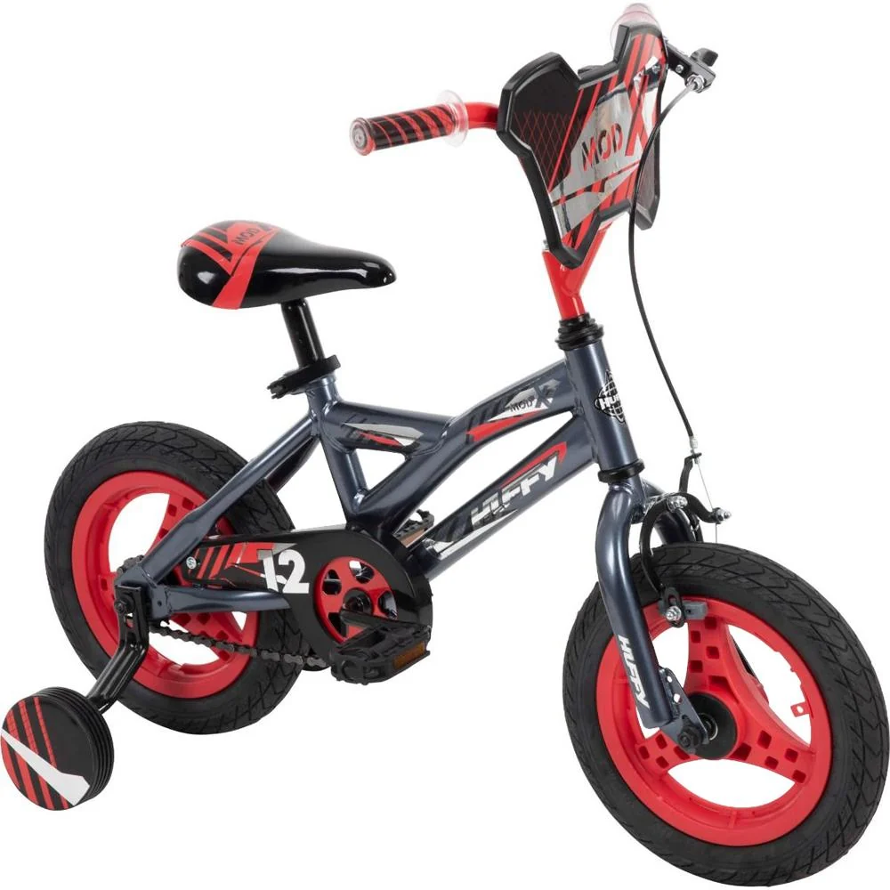 Huffy 22900 Mod X Kids 12-inch Bike - Grey w/ 2 Year Extended Warranty - Image 7