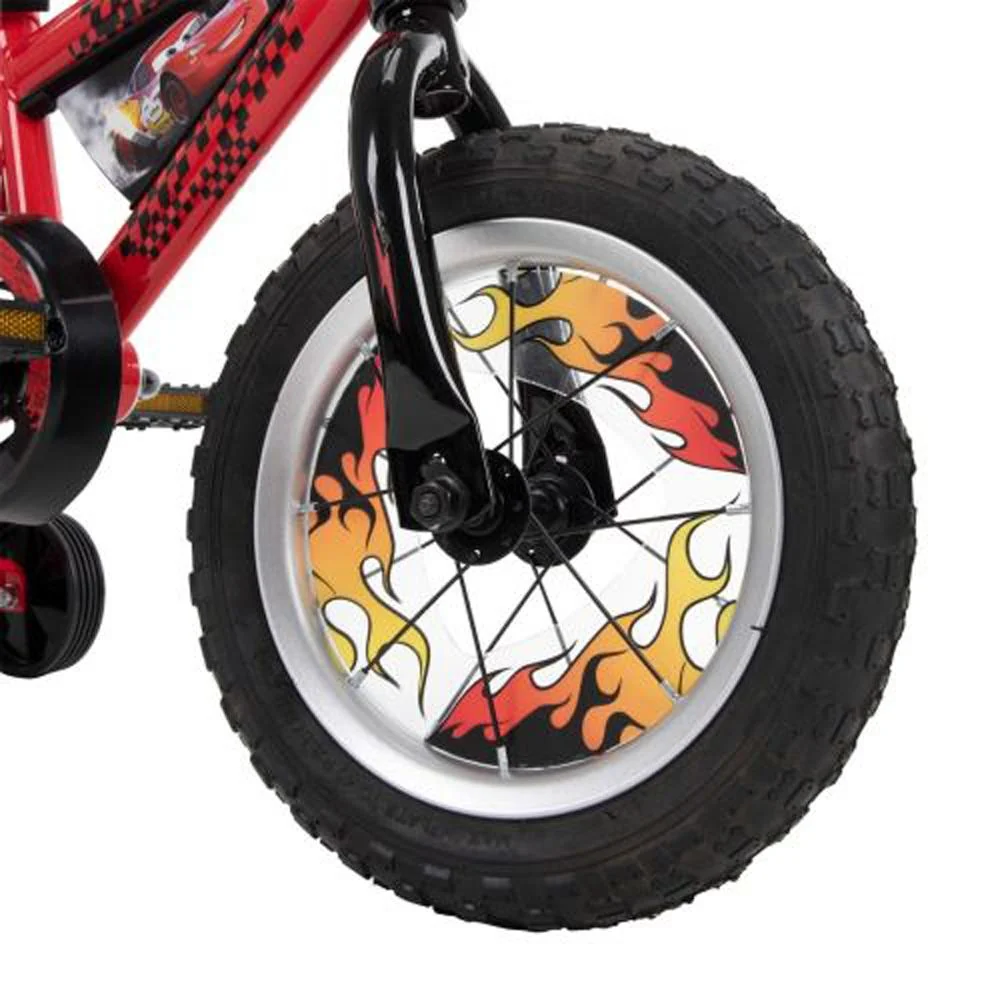 Huffy Disney Pixar Cars Lightning McQueen 12 Inch Kid's Bike Red+Tool & Warranty - Image 7
