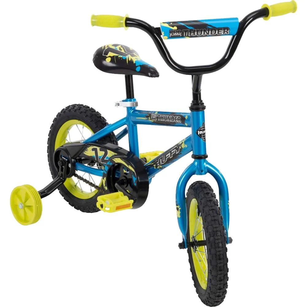 Huffy Pro Thunder Kids 12inch Bike + Deco Gear Tool Kit + 1 Year Protection Pack - Image 3