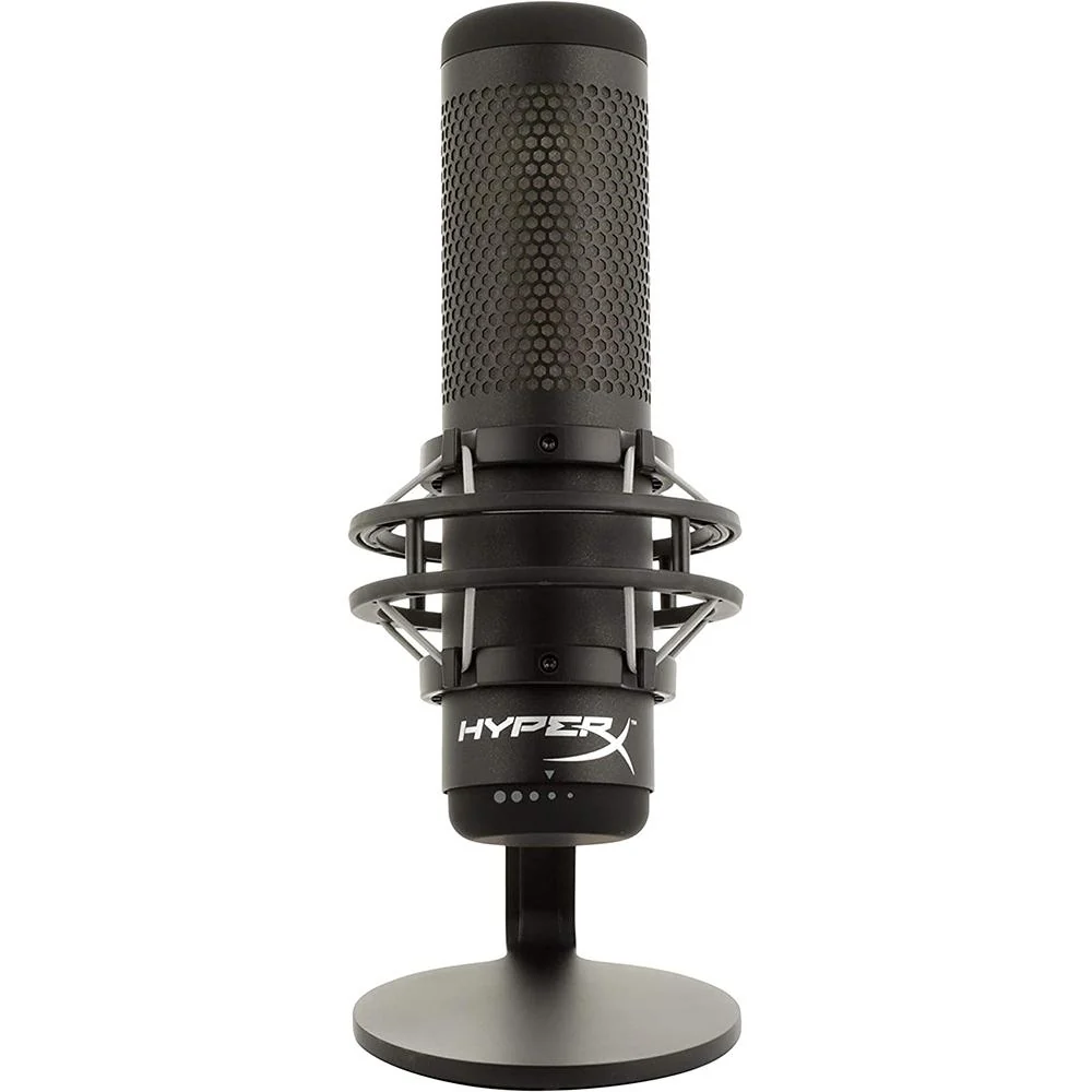 HyperX QuadCast S Standalone USB Condenser Microphone; Black/Grey - 4P5P7AA - Open Box - Image 2