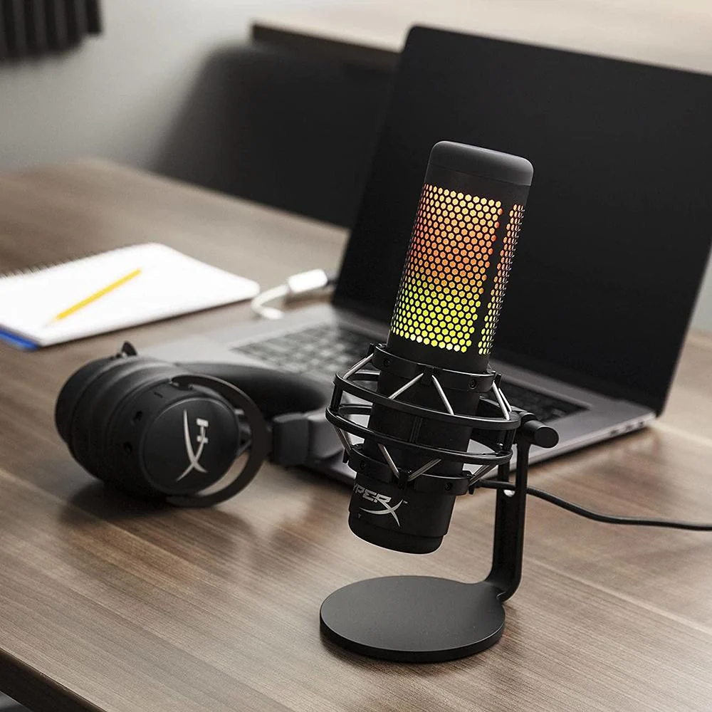 HyperX QuadCast S Standalone USB Condenser Microphone (Open Box) +1 Year Warranty - Image 11