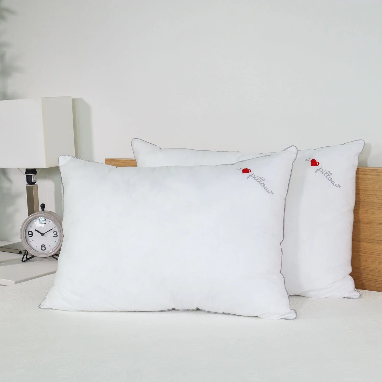 I Love Pillow Cumulus Gel-Coated Fiber Queen-Size Pillow, 2-Pack (F13-2CM) - Image 6