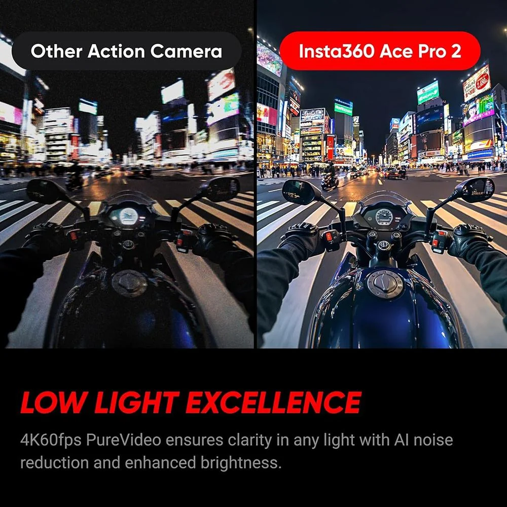 Insta360 Ace Pro 2 8K Waterproof Action Camera Dual Battery Bundle - Open Box - Image 6
