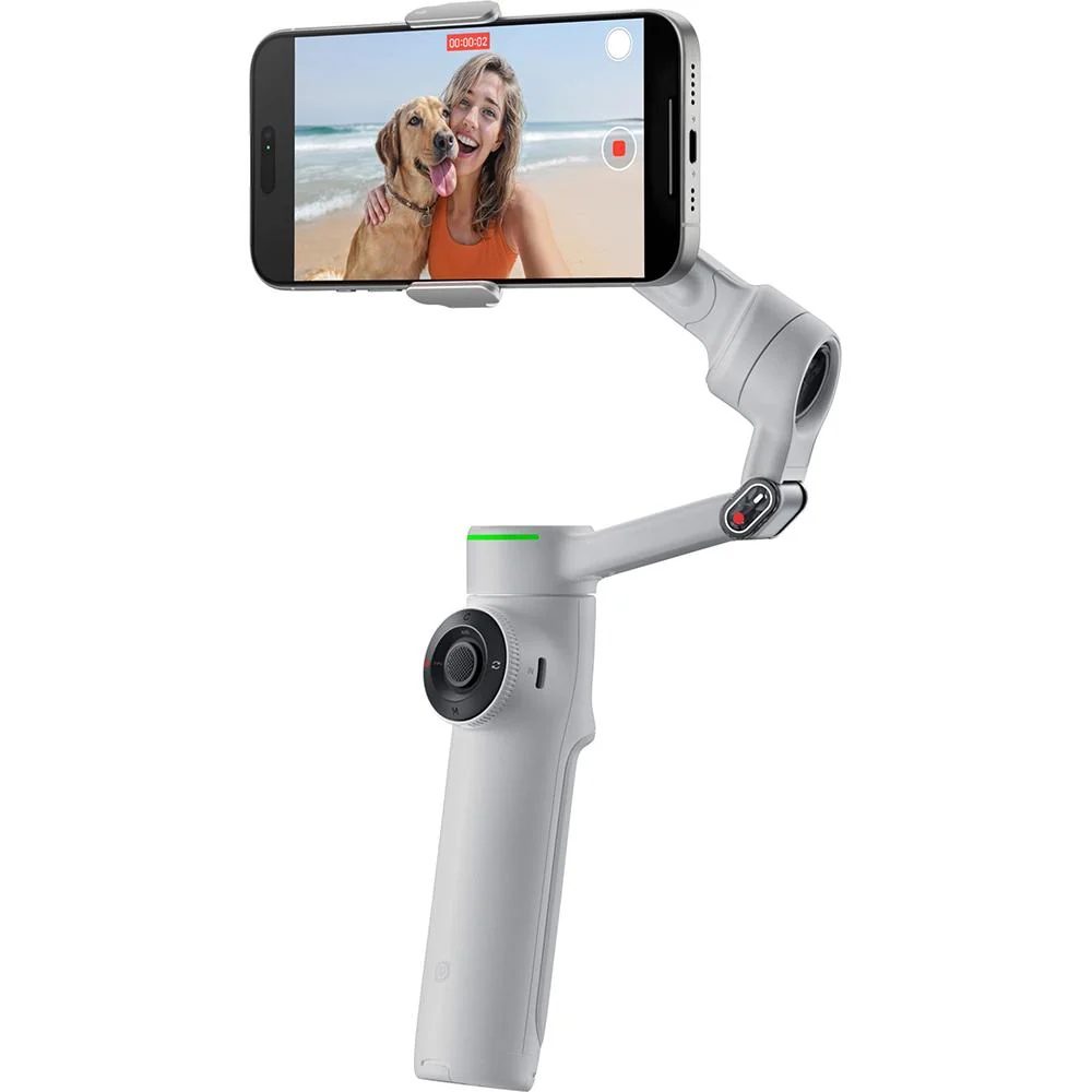 Insta360 Flow 2 Pro AI Smartphone Gimbal Stabilizer, Grey w/ 26 Months Protection Bundle - Image 4