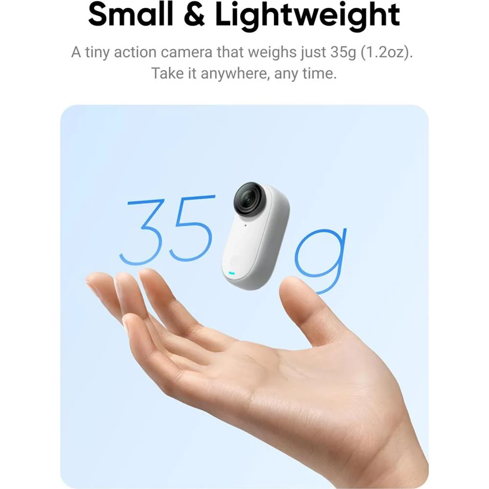 Insta360 GO 3 (64GB) 275428: Tiny 2.7K Action Camera, FlowState Stabilization - Open Box - Image 2