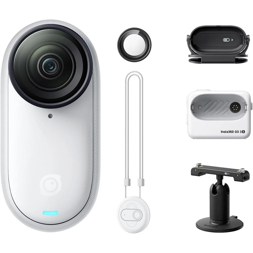Insta360 GO 3S 128GB Tiny Mighty 4K Action Camera w/ 3Yr Warranty + Bike Accessory Bundle - Image 2