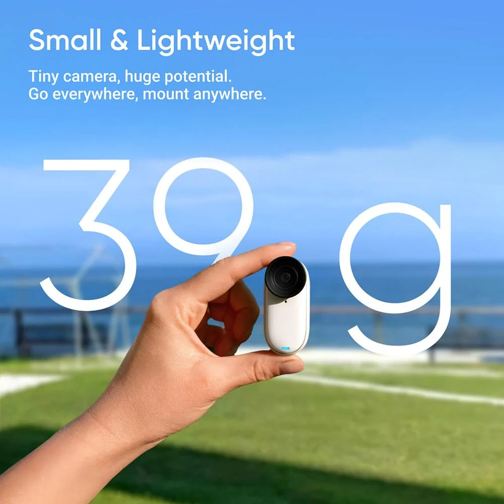 Insta360 GO 3S 4K Standard Edition 128GB Action Camera, Arctic White - Image 10