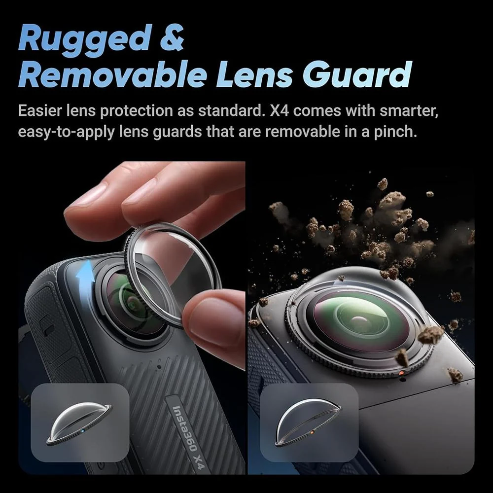 Insta360 X4 360 Camera: Tiny 2.7K Action Cam, Hands-Free POV (Open Box) + 1 Year Warranty - Image 6