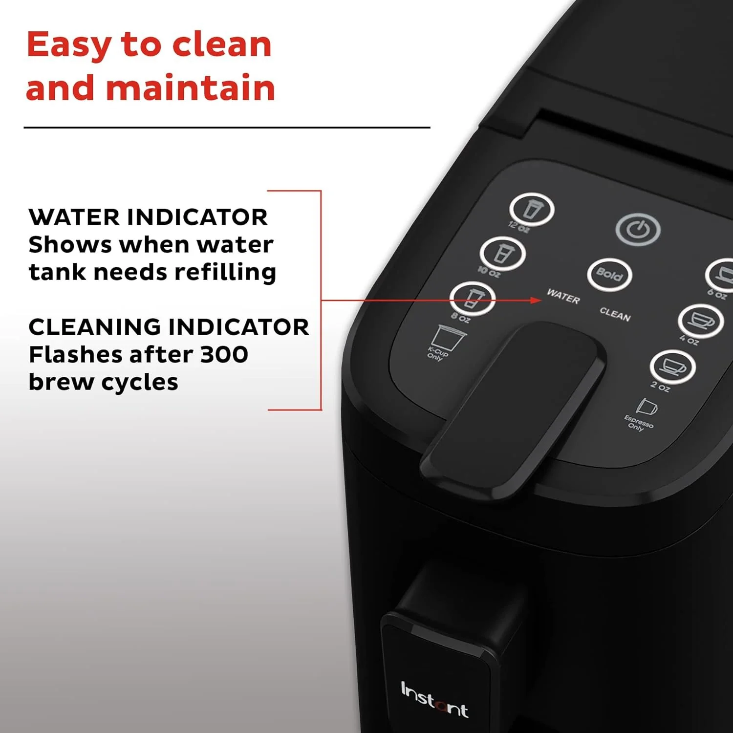 Instant Pot 3-in-1 Espresso, K-Cup Pod and Ground Coffee Maker (Refurbished) - Image 7