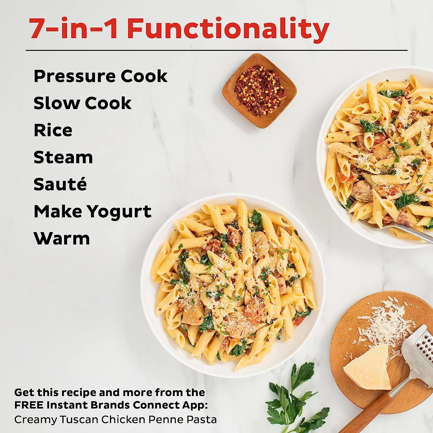 Instant Pot 8qt Duo Pressure Cooker, Factory Refurbished - Image 6