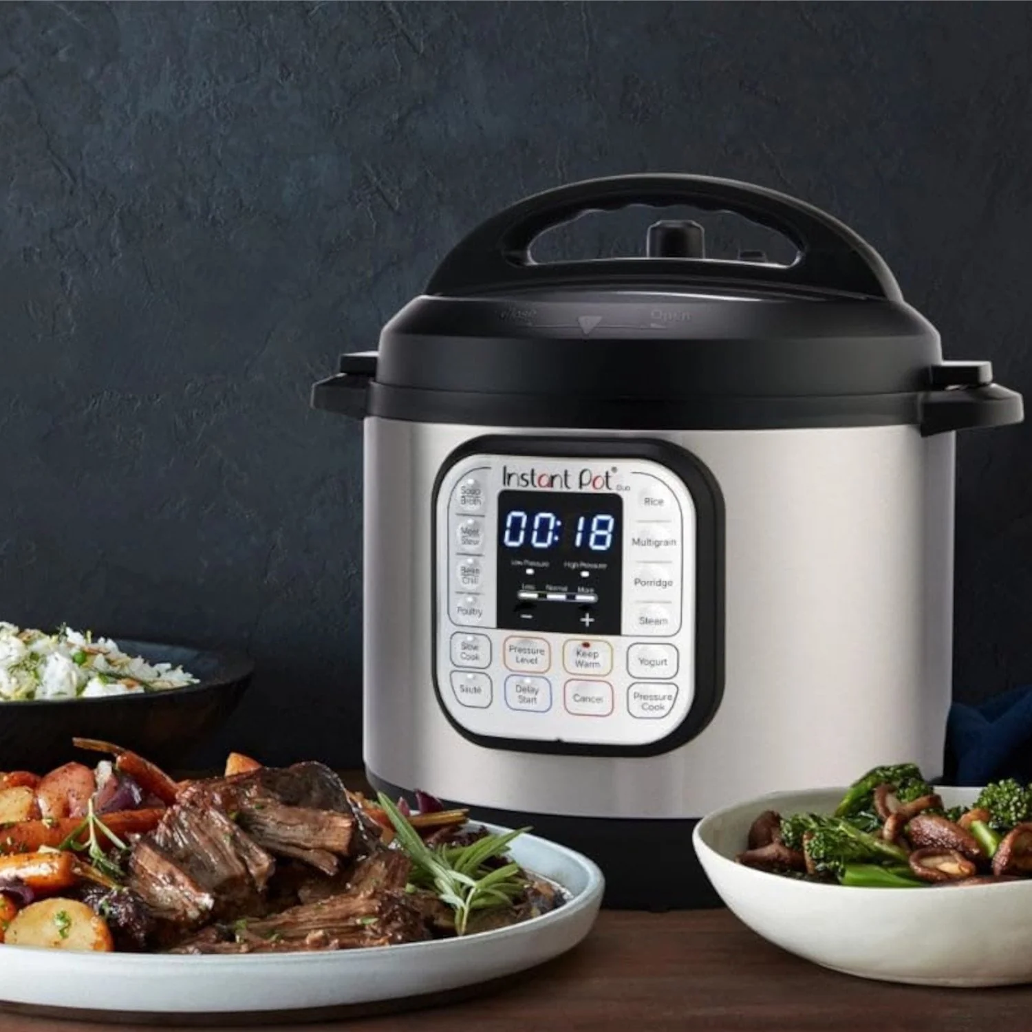 Instant Pot Duo 8 Quart 7-in-1 Electric Pressure Cooker -  Refurbished - Image 2