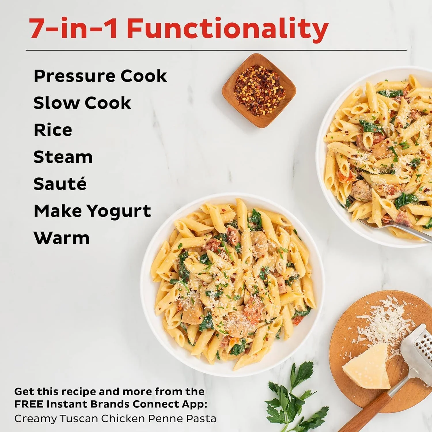 Instant Pot  Duo 8-quart Multi-Use Pressure Cooker, V5 - Refurbished - Image 6