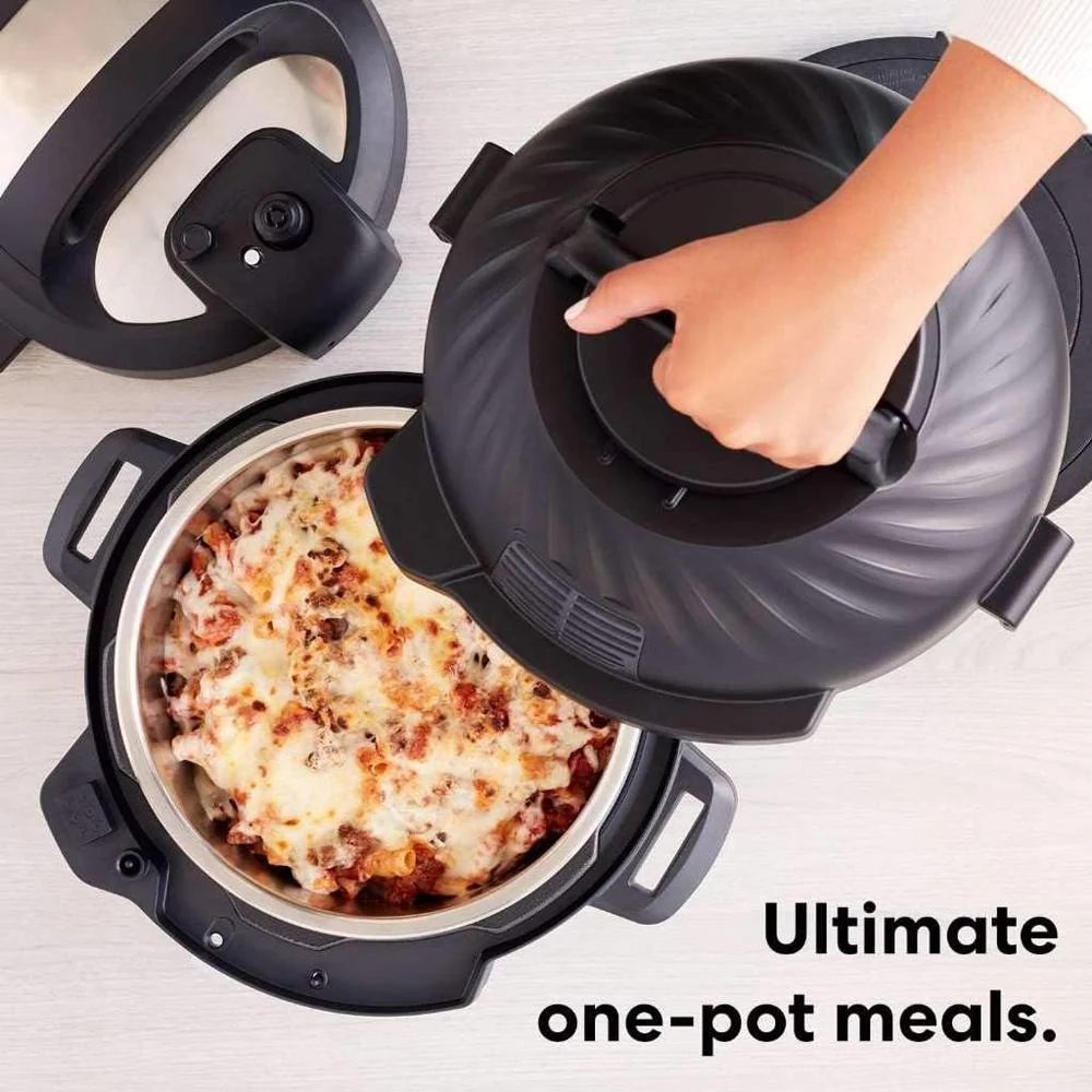 Instant Pot Duo Crisp 11-in-1 Air Fryer Electric Pressure Cooker Combo 8 Quart (Refurbished) - Image 8