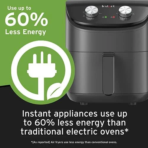 Instant Pot Essentials 4QT Air Fryer with EvenCrisp Technology, Black - Image 7