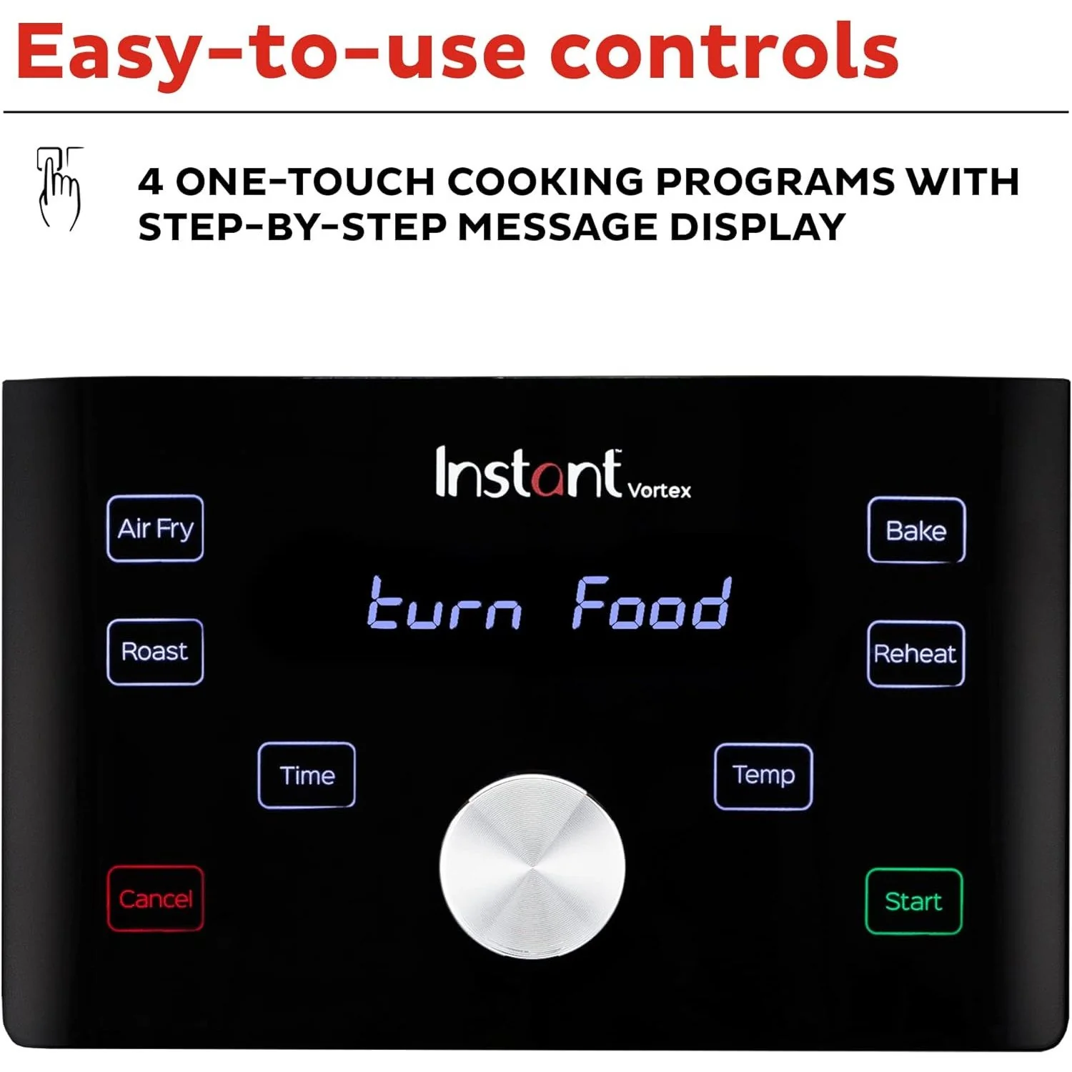 Instant Pot Instant Vortex 6 Quart Air Fryer Oven, 4-in-1 Functions, Factory Refurbished - Image 2
