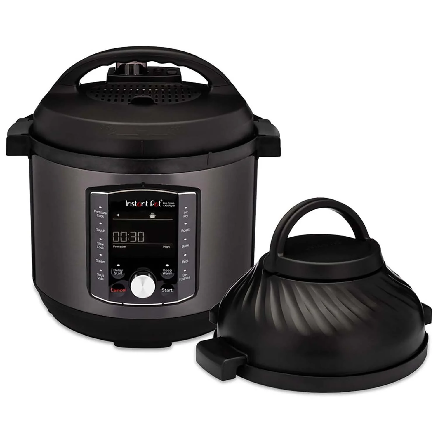 Instant Pot Pro Crisp & Air Fryer 8-quart Multi-Use Pressure Cooker & Air Fryer(Refurbished)