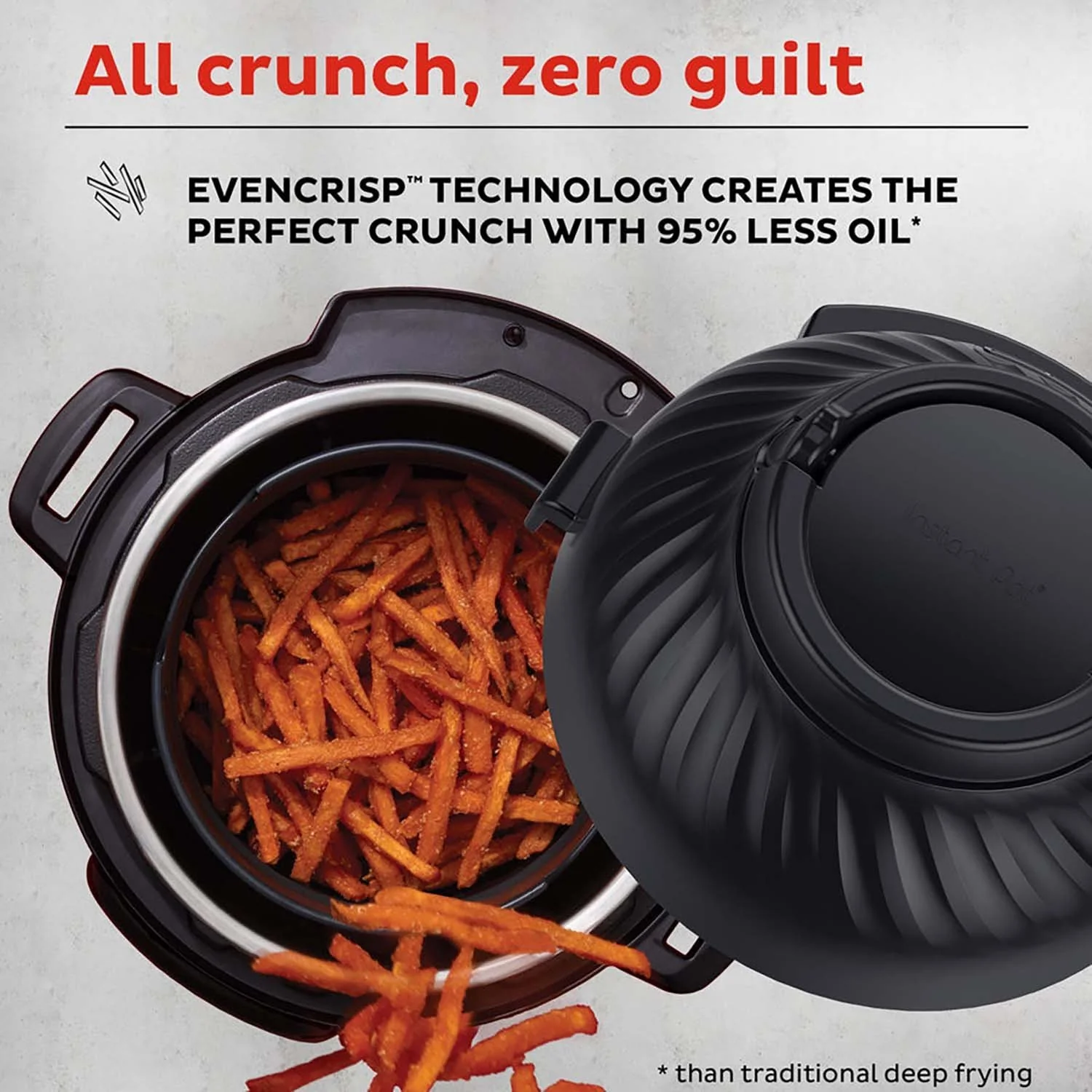 Instant Pot Pro Crisp & Air Fryer 8-quart Multi-Use Pressure Cooker & Air Fryer(Refurbished) - Image 6