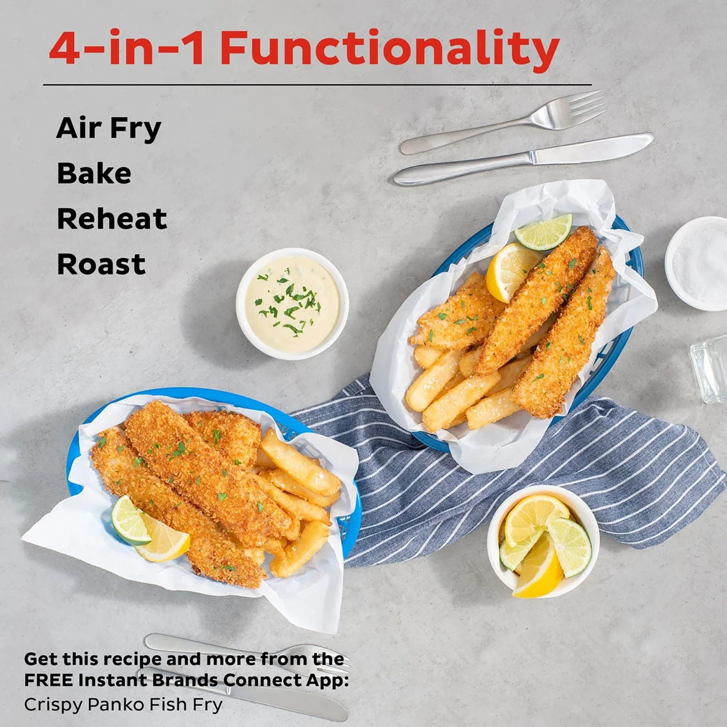 Instant Pot Vortex 5.7-quart Air Fryer with Accessories: EvenCrisp Tech for Perfect Results - Image 3