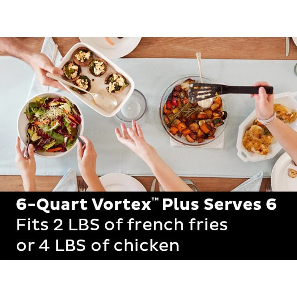 Instant Pot Vortex Plus 6qt Air Fryer with ClearCook + OdorErase, Steel/Black - Refurbished - Image 6