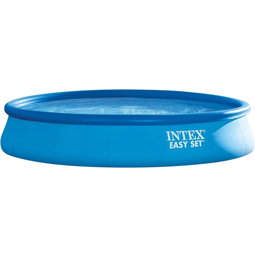 Intex 28157EH Easy Set Inflatable Pool Set (15' x 33") + Deluxe Pool Skimmer - Image 4