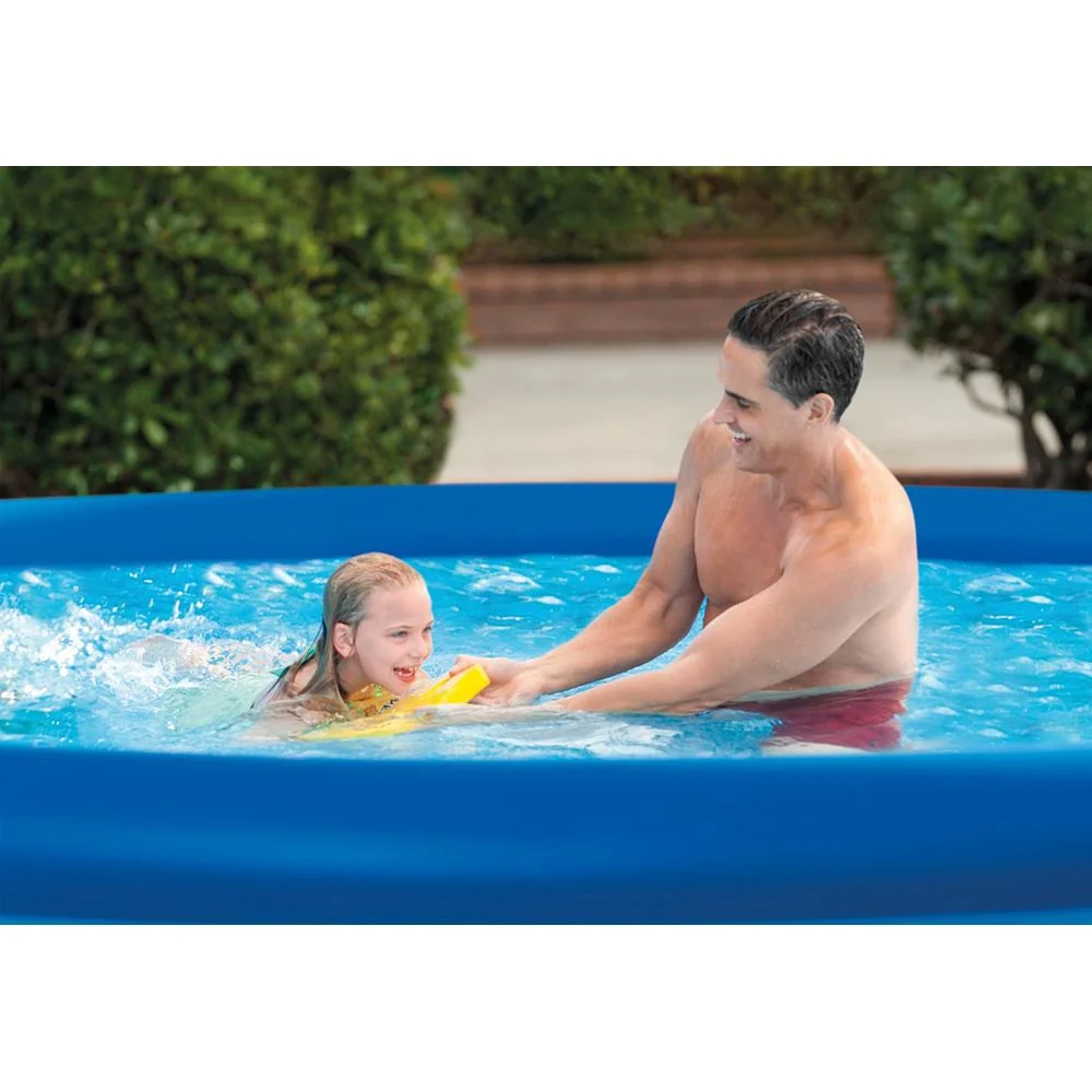 Intex 28157EH Easy Set Inflatable Pool Set (15' x 33") + Deluxe Pool Skimmer - Image 8