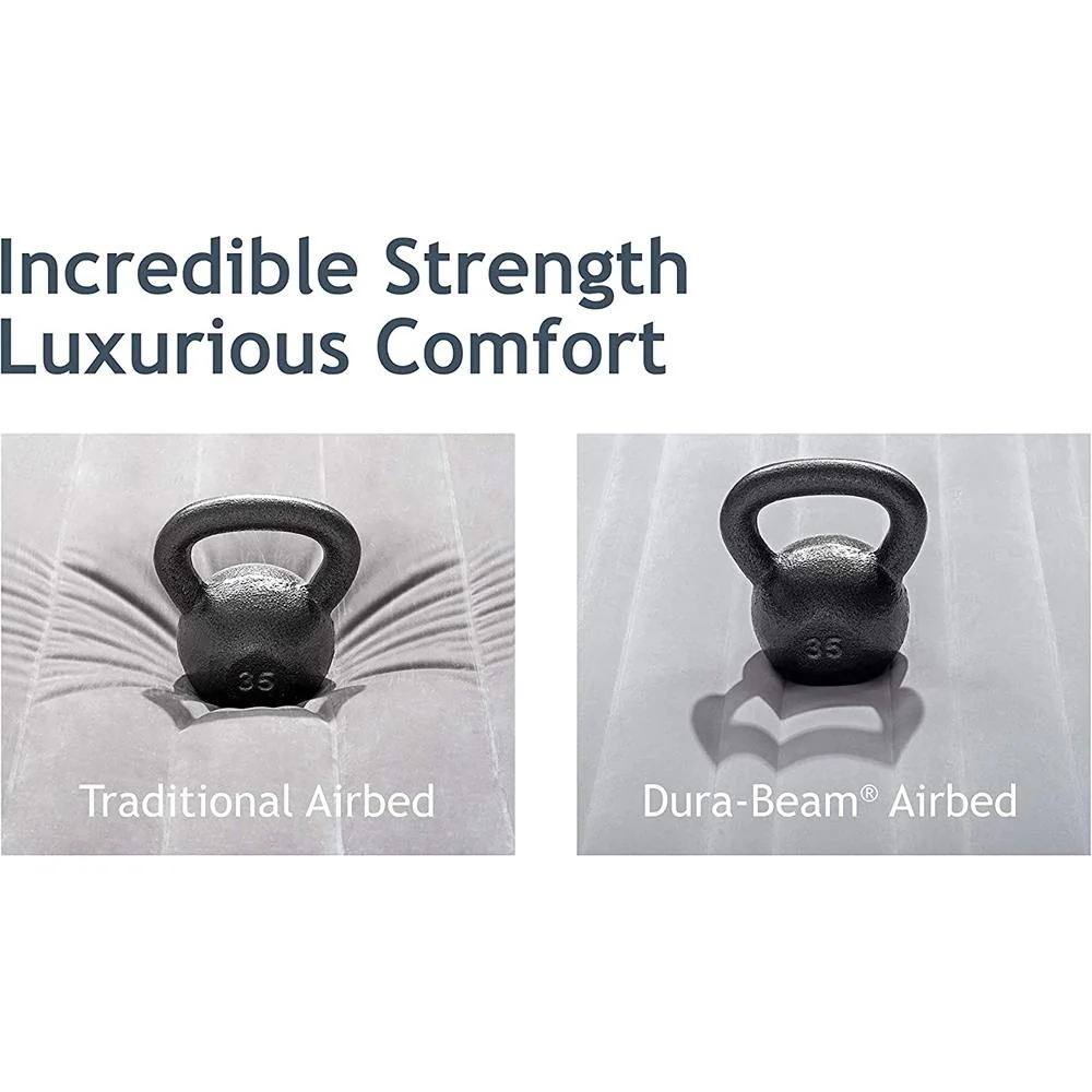 Intex Comfort Plush Elevated DuraBeam Airbed w/ Electric Pump - 64413ED - Open Box - Image 8
