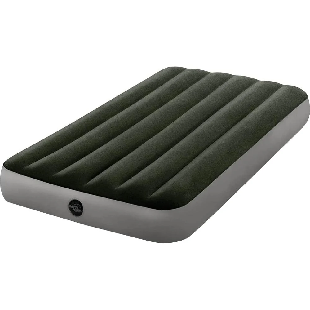 Intex DuraBeam Standard Prestige Downy Airbed w/ Battery Pump Twin - 64777E - Open Box - Image 3