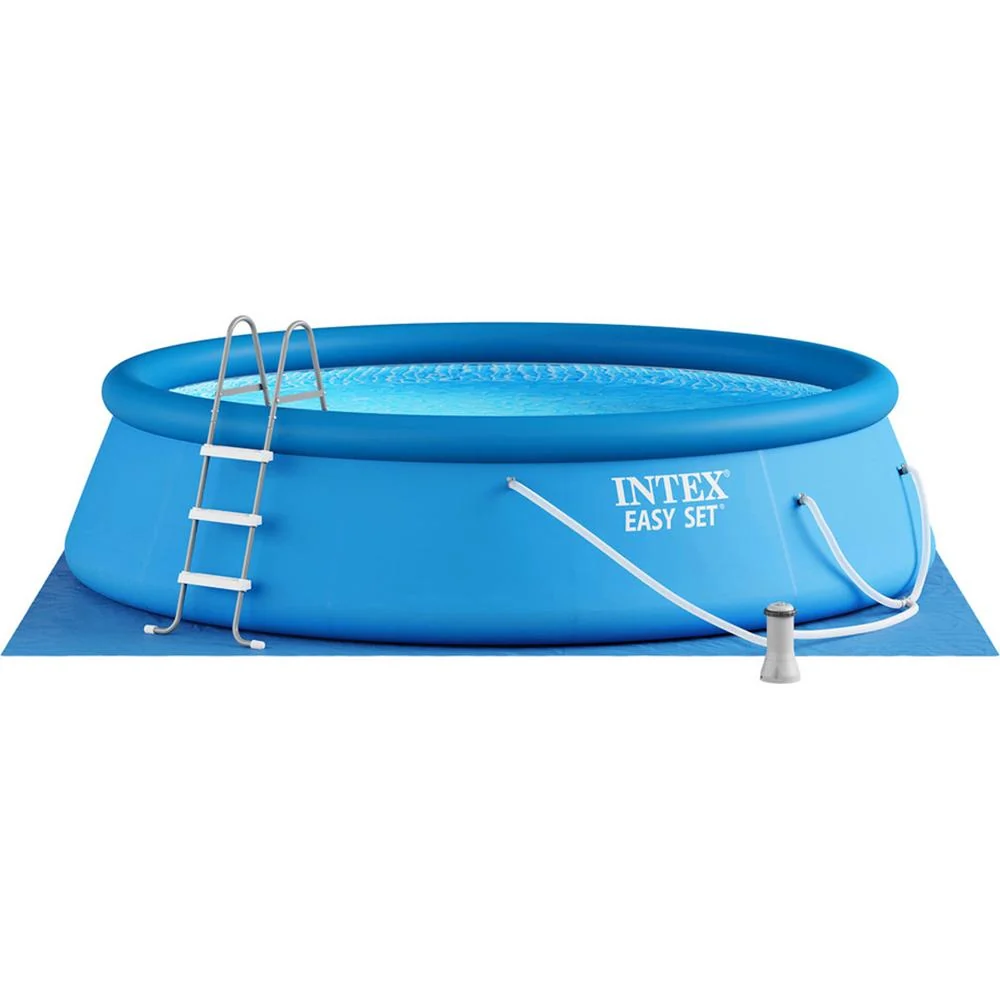 Intex Easy Set Inflatable Pool Set (15' x 42") - 26165EH - Open Box - Image 2