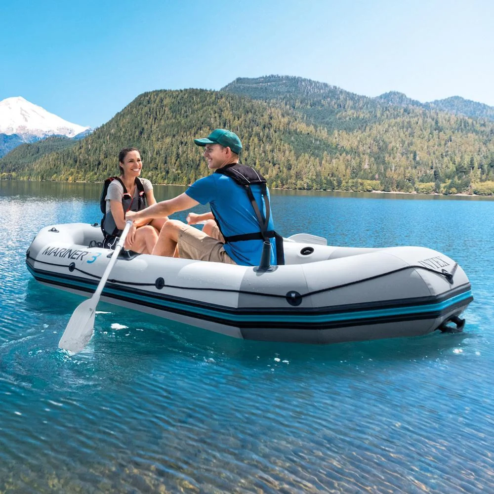 Intex Intex 68373EP Mariner 3 Inflatable Boat Set - Open Box - Image 6