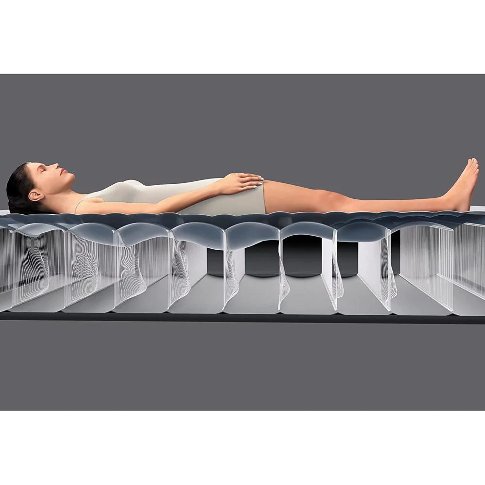 Intex PremAire I Fiber-Tech Dura Beam Air Mattress with Built-in Pump, Full - Image 4