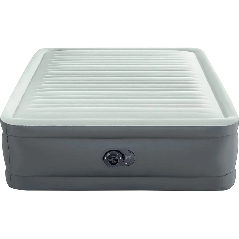 Intex PremAire I Fiber-Tech Dura Beam Air Mattress with Built-in Pump, Full - Image 8