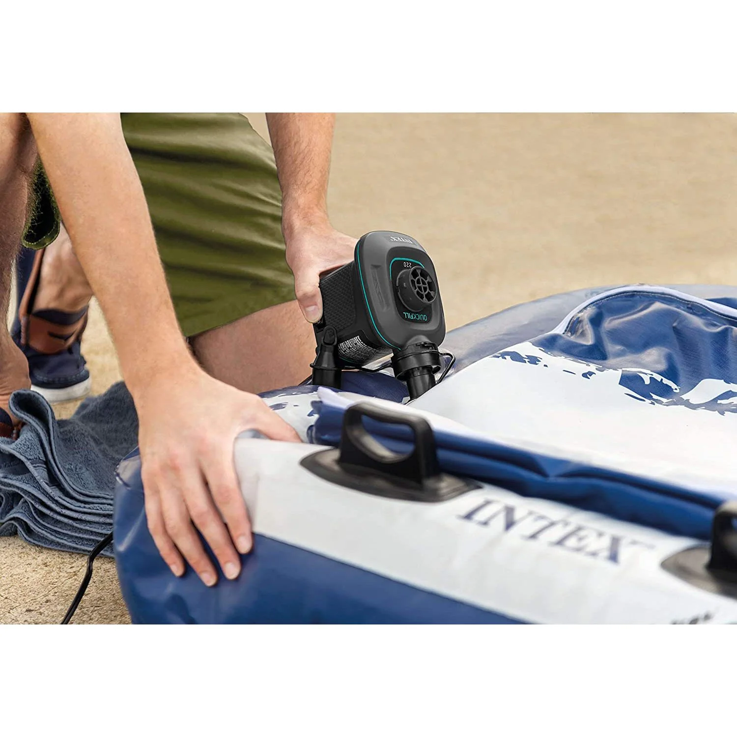 Intex Quick-Fill AC Electric Air Pump - 23.0 CFM - Image 2