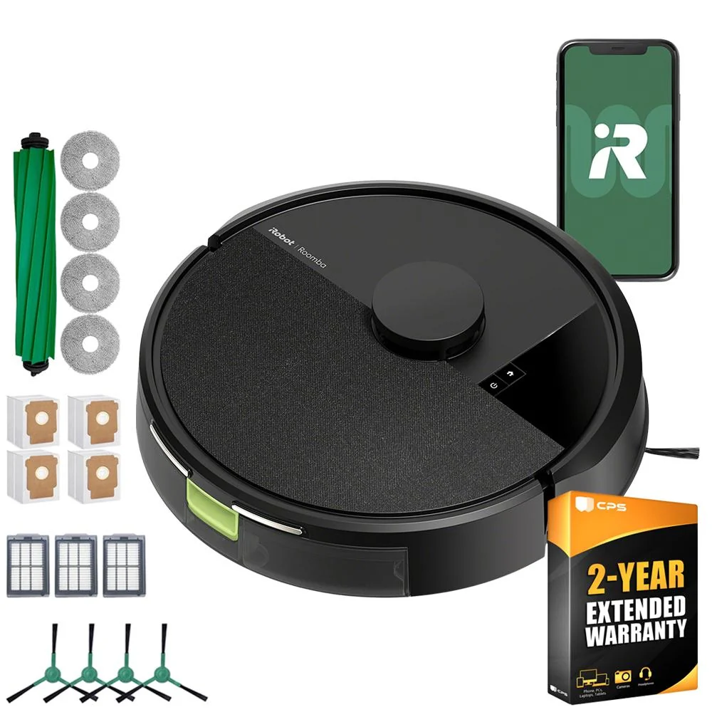 iRobot Roomba 105 Vac Robot Vacuum w/ 2 Yr Warranty Bundle