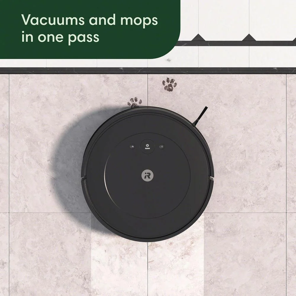 iRobot Roomba Combo Essential Robot 2-in-1 Vacuum & Mop with Navigation Open Box - Image 2