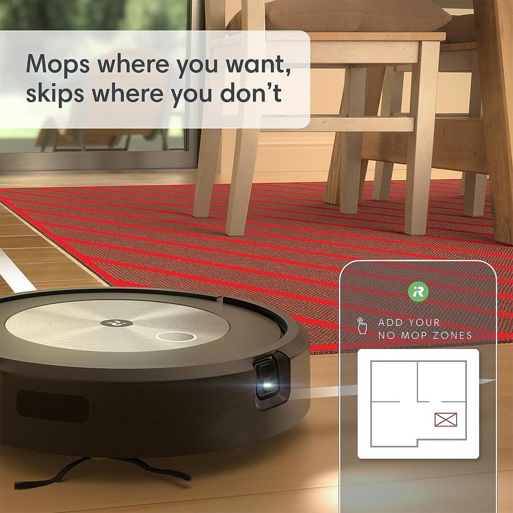 iRobot Roomba Combo j5 Robot Vacuum & Mop w/ Smart Mapping +Accessory + 2 YR Warranty - Image 5