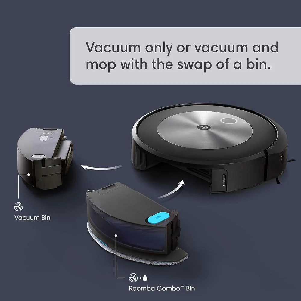 iRobot Roomba Combo j5 Robot Vacuum & Mop with Smart Mapping - Image 2