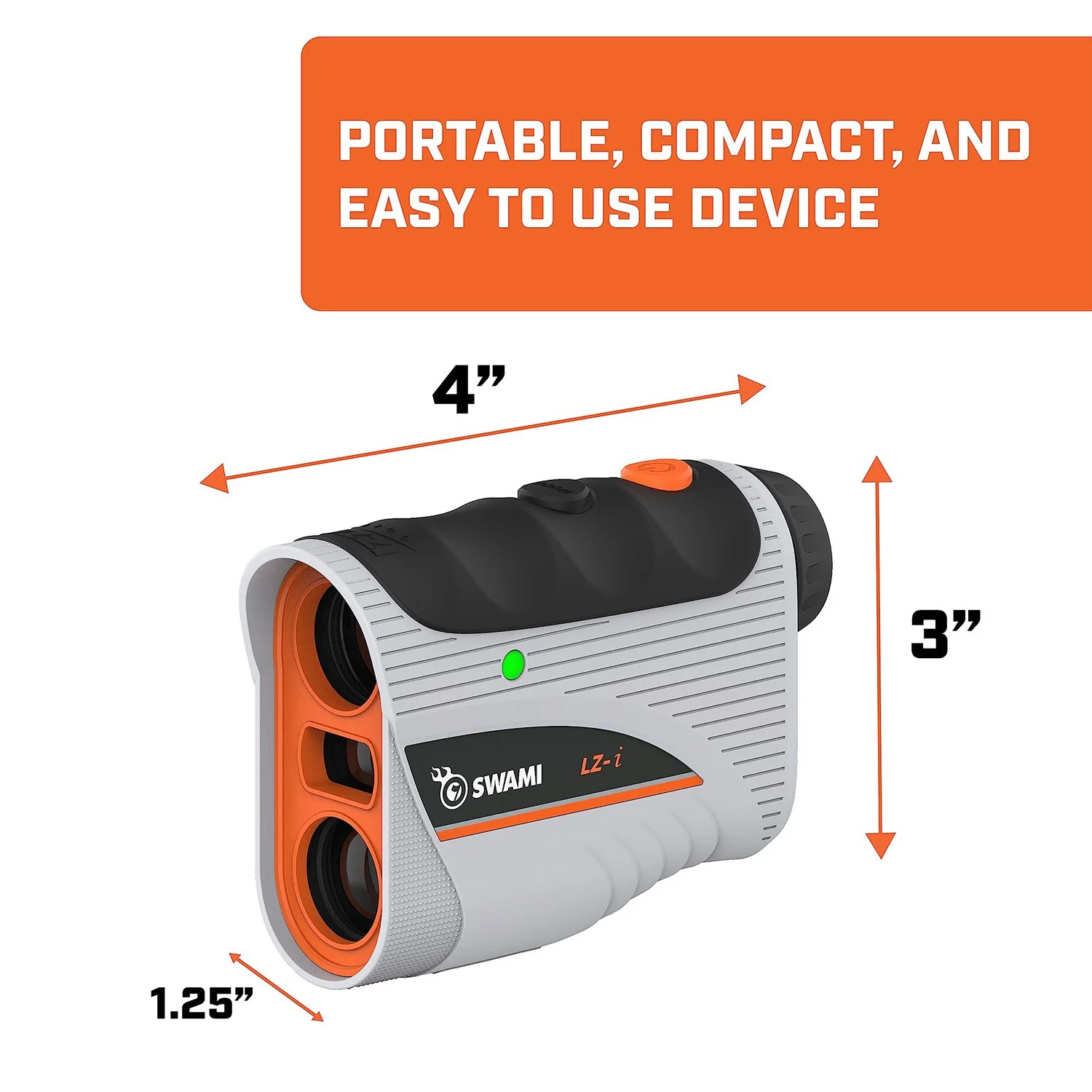 IZZO Golf Swami LZ-i Golf Laser Rangefinder - Image 7