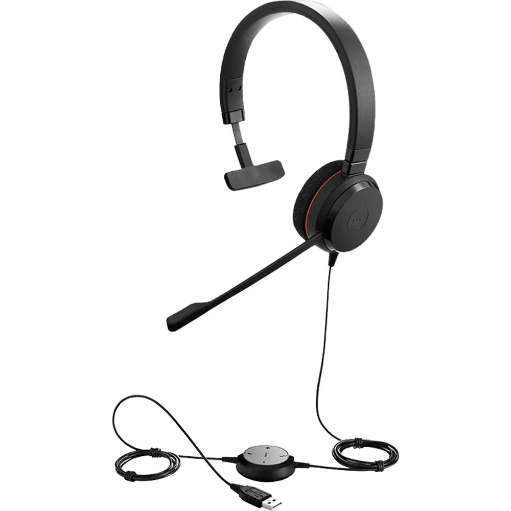 JABRA Evolve 20 UC Stereo Headset, USB-A Connectivity - Open Box - Image 2