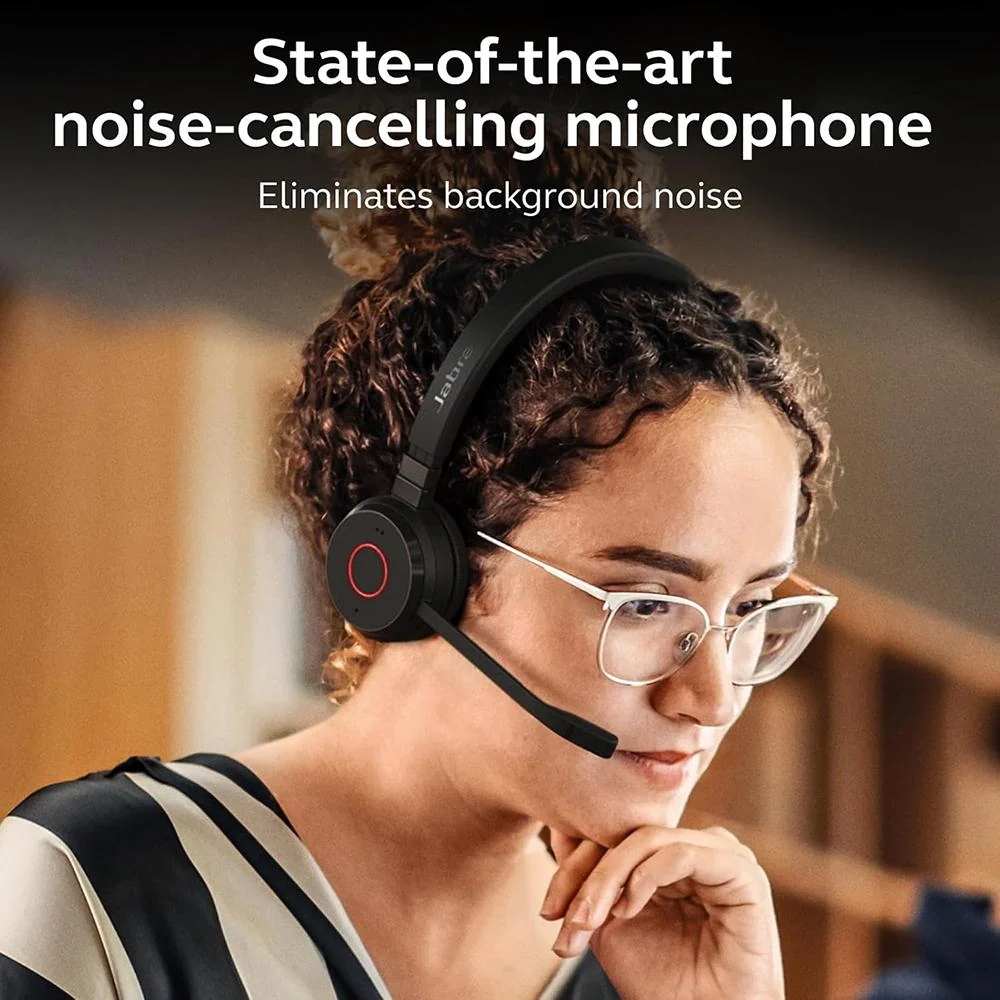 Jabra Evolve 65 TE USBA UC St Open Box with 1 Year Warranty - Image 3
