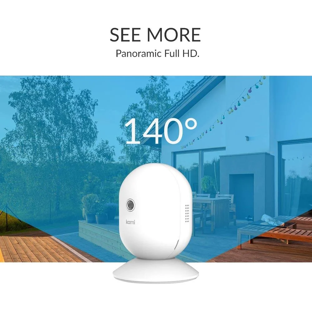 Kami Wireless Smart Security Camera, 1080p, Night Vision  - WK101S  - Open Box - Image 6