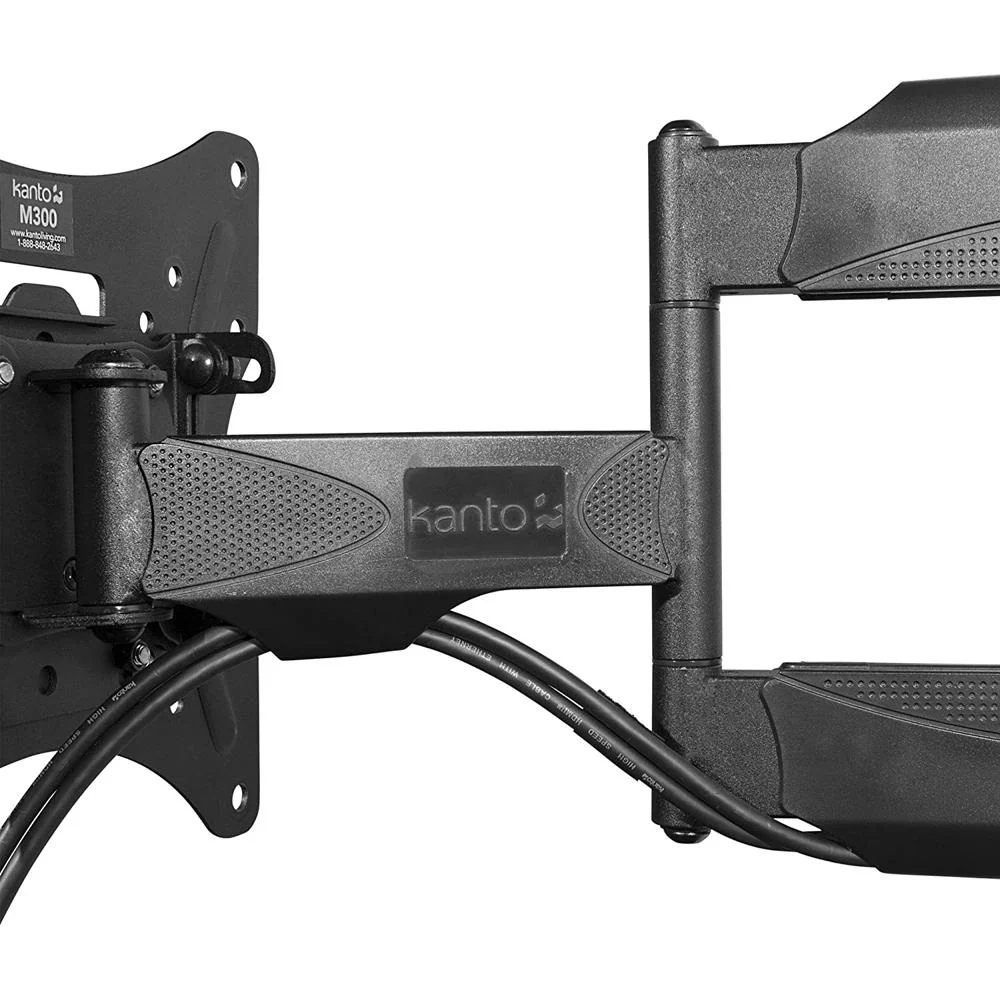 Kanto M300 Full Motion TV Wall Mount for 26" to 55" Screens, Black - Image 11