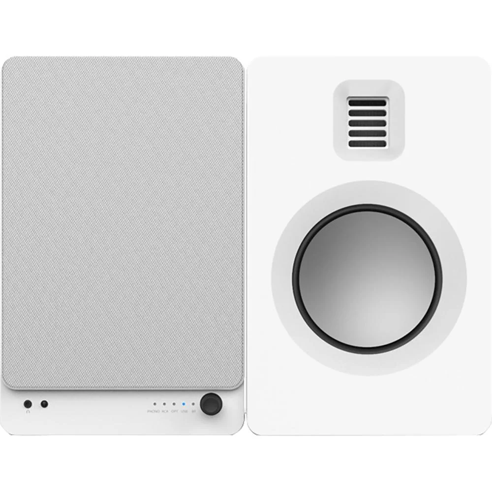 Kanto TUK Premium Bluetooth Powered Speakers Matte White / Blanc - with RCA cable - Image 5