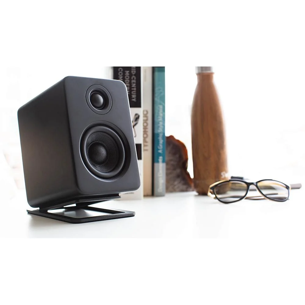 Kanto YU2MB Powered Desktop Speakers Onyx - Matte Black/Noir - Image 2