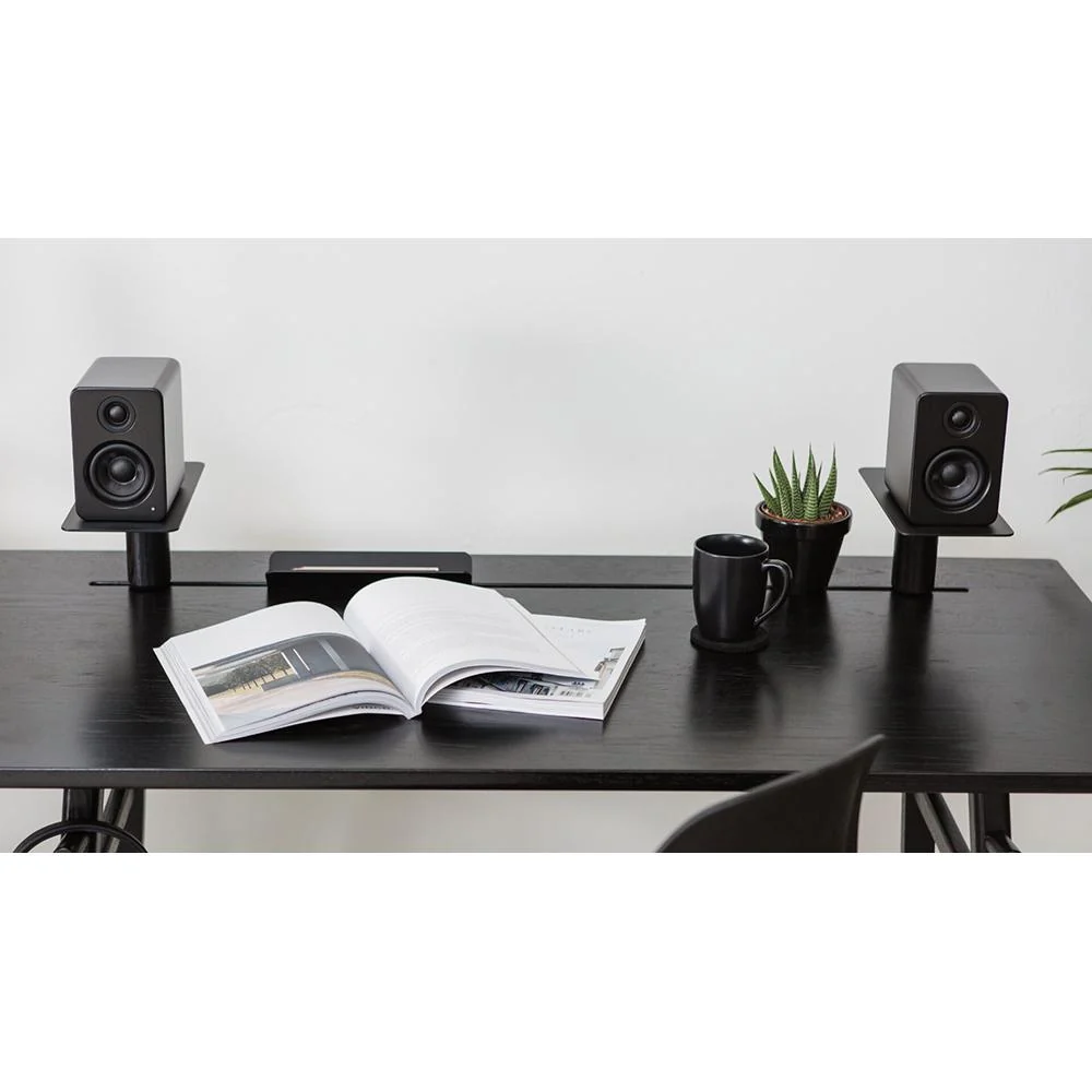 Kanto YU2MB Powered Desktop Speakers Onyx - Matte Black/Noir - Image 3