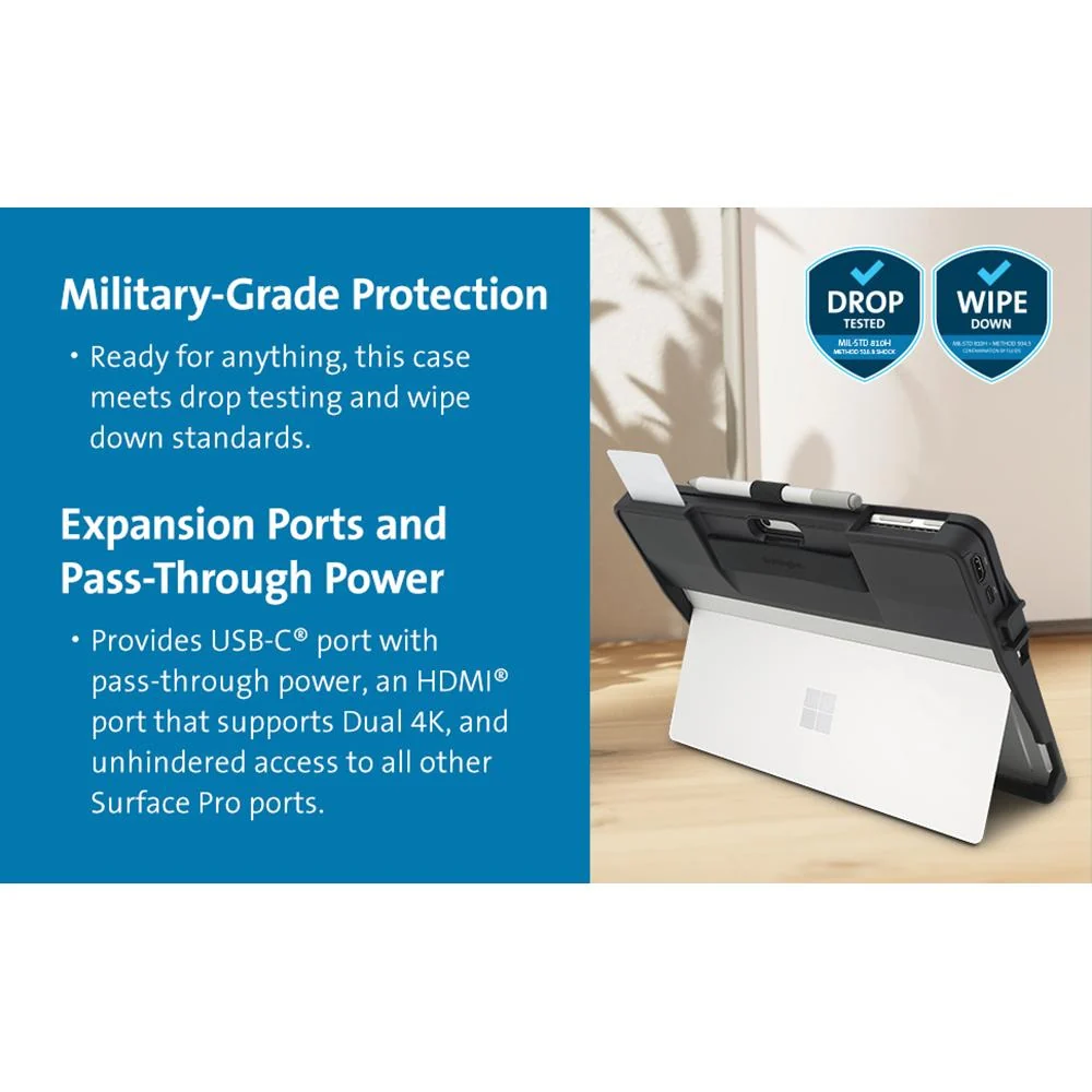 Kensington Integrated Smart Card Reader with BlackBelt Rugged Case - K62539WW - Image 11