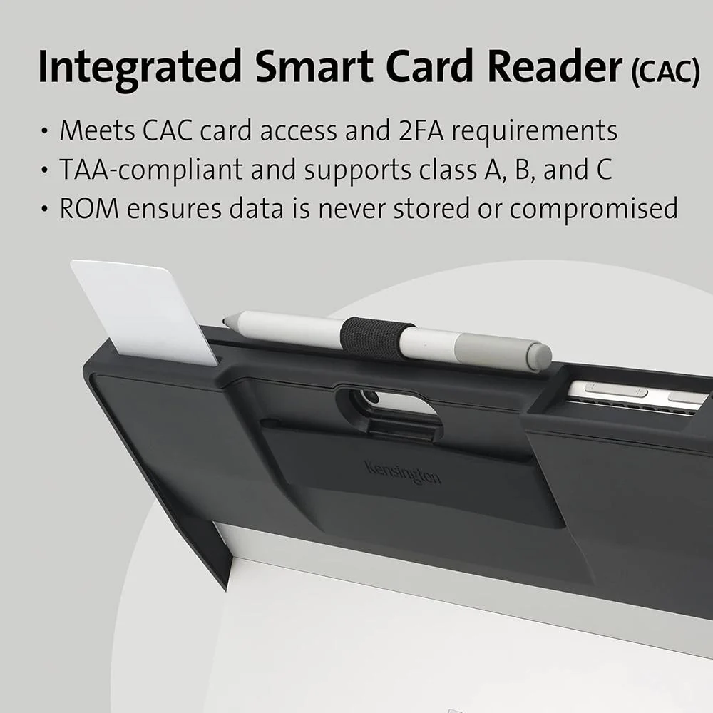 Kensington Integrated Smart Card Reader with BlackBelt Rugged Case - K62539WW - Image 9