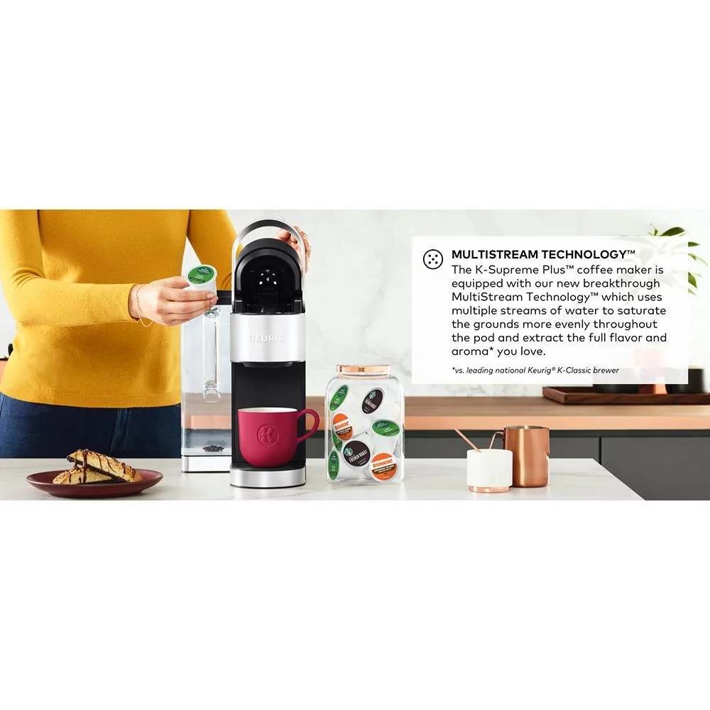 Keurig K-Supreme Plus Single Serve K-Cup Pod Coffee Maker - Refurbished - Image 10